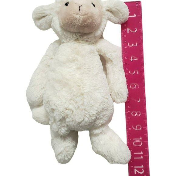 JELLYCAT Lamb Plush Fuddlewuddle Lovey 11" Cream Stuffed Sheep Animal Baby Toy - Picture 12 of 13